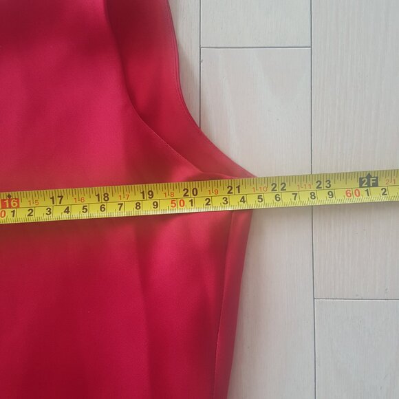 NORMA KAMALI ! MARIA GOWN Color: Tiger Red(XL) - Picture 11 of 13